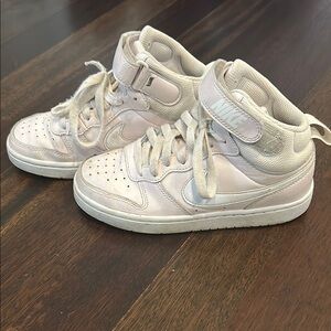 Nike Kids High-Top Sneakers - Pink